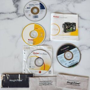 Kodak Easy Share software CD bundle camera solution disc Panasonic Lumix version